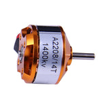 4pcs A2208 2208 Brushless Motors 2-3S Outrunner Motors 1100KV 1400KV 1800KV 2600KV