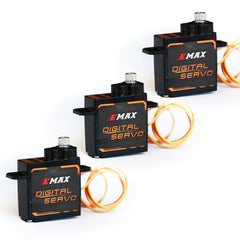 3pcs EMAX ES9052MD HV Digital Servo All-Purpose High Voltage Metal Gear