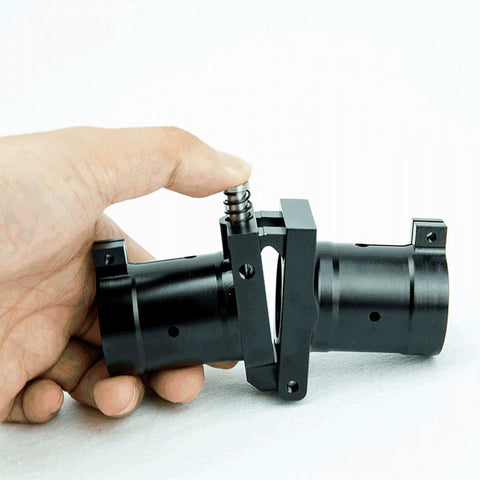 CNC Aluminum Horizontal Folding Joint Hinge for Tubes (20mm / 25mm / 30mm)