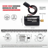 2030 Rocket GECKO Sensored Brushless Motor/ESC Combo (3500KV/30A ESC)