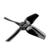 HQProp T2X2X4 2" 4-Blade T-Mount Propeller Set (2x CW / 2x CCW) Black Polycarbonate