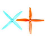 HQProp 4.8X3.6X4 4836 4.8 Inch 4-Blade Propellers Set (2x CW / 2x CCW) Poly Carbonate