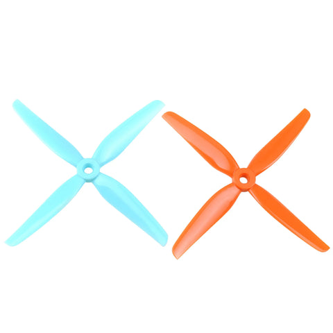HQProp 4.8X3.6X4 4836 4.8 Inch 4-Blade Propellers Set (2x CW / 2x CCW) Poly Carbonate