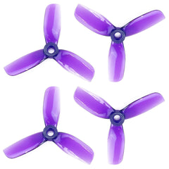 HQProp Duct-3 3030 3 Inch 3-Blade Propeller Set (2x CW / 2x CCW) Poly Carbonate (Purple)