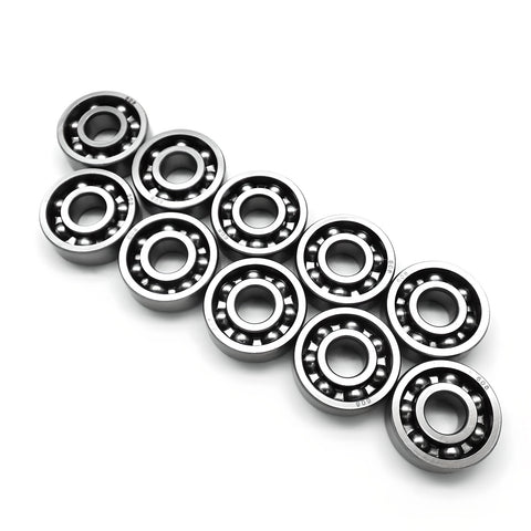 10pcs 608 Unshielded Ball Bearings Stainless Steel Precision Bearings