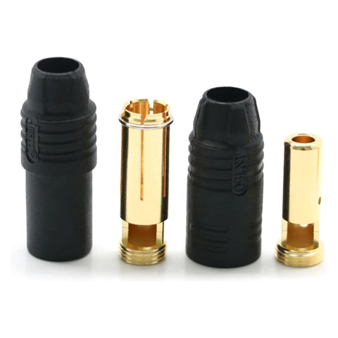 4pcs AS150 AX150 Anti-Spark Banana Bullet Connector (2x Male / 2x Female)