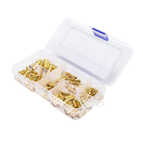 100pcs Readytosky Bullet Connector Assortment (2mm / 3.5mm / 4mm)