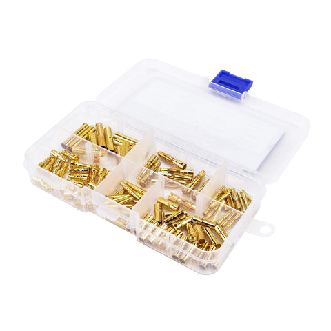 100pcs Readytosky Bullet Connector Assortment (2mm / 3.5mm / 4mm)