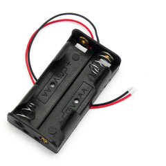 2xAA Battery Holder Case Pack (Bare Wire)