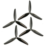 HQProp 7X3.5X3V1S 7 Inch 3-Blade Propellers Set (2x CW / 2x CCW) Poly Carbonate Color Options