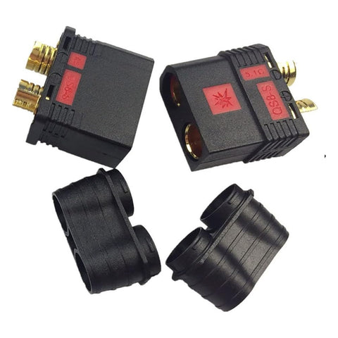 2pcs QS-8 Anti-Spark Power Battery Connector Heavy Duty Plug (1x Male / 1x Female)