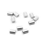 20pcs Aluminum Crimping Loop Sleeve 1/16" Cable Ferrule Steel Cable Sleeves