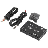 FPV Mini DVR Video Audio Recorder FPV Recorder MicroSD DVR (Orange Case)