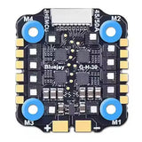 JHEMCU EM45A 45 Amp 4-in-1 ESC 2-6S Blue Jay BLHELI_S Firmware 20x20mm