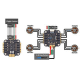 JHEMCU Ruibet 60A / 65A 4-in-1 ESC 3–6S with BLHeli_S Firmware
