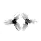HQProp T2X2.2X3 2 Inch 3-Blade T-Mount Propeller Set (2x CW / 2x CCW)