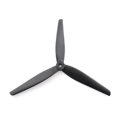 HQProp MacroQuad 8X4.3X3 8-inch 3-blade propeller set in black, fiberglass reinforced nylon, 2 CCW and 2 CW.
