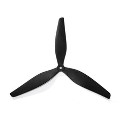 HQProp MacroQuad 8X4.5X3V2 8-inch 3-blade propeller set in black, fiberglass reinforced nylon, 2 CW and 2 CCW.