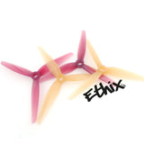 HQProp 5.1x3x3 5.1 Inch 3-Blade Ethix P3B Propeller Set (2x CW / 2x CCW) Peanut Butter Jelly Colors
