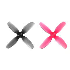 HQProp T3X3X4 3-inch 4-blade T-mount propeller set for Avata, includes 2 CW and 2 CCW propellers.