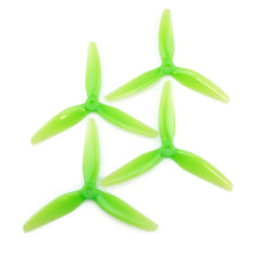 HQProp 5.5X3.5X3 5535 5 Inch 3-Blade Propellers Set (2x CW / 2x CCW) Poly Carbonate Color Options