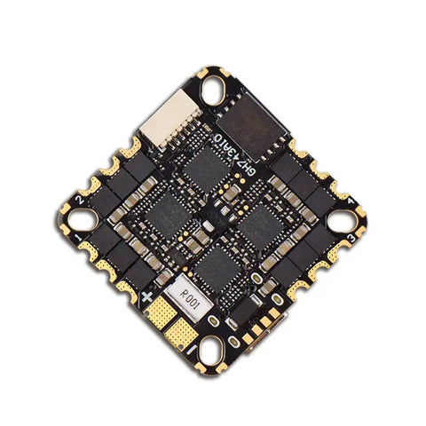 JHEMCU GH743AIO-HD 50A AIO Flight Controller with AM32 ESC and Dual ICM-42688 Gyros