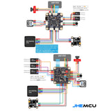 JHEMCU GF30F405-8S 3-8S Flight Controller with ICM42688P Gyro