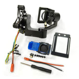 3-Axis Brushless Gimbal with Controller for Small Form Factor Action Camera