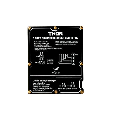 HGLRC Thor Pro 6-Port LiPo Battery Balance Charger