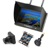 5.8GHz FPV Kit System Diversity Monitor 1200TVL Camera 800mW Video Transmitter