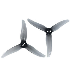 Gemfan 3.5x2.5x3 Hurricane 3525 3.5 Inch 3-Blade 1.5mm Shaft T-Mount Propeller Set (2x CW / 2x CCW)