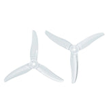 Gemfan 3.5x2.5x3 Bash 3525 3.5 Inch 3-Blade 3mm Shaft Propeller Set (2x CW / 2x CCW)
