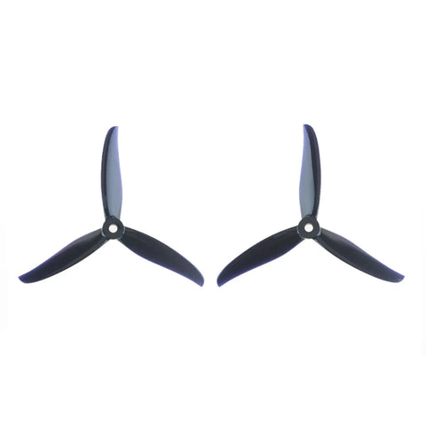 Gemfan 4.9x3.7x3 Hurricane 4937 4.9 Inch 3-Blade Propeller Set (2x CW / 2x CCW)