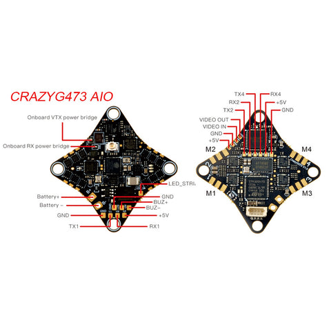 Happymodel Mobula6 V3 1S 65mm Ultralight Micro FPV Drone (BNF)