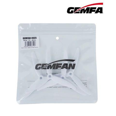 Gemfan 4.9x3.5x3 Sbang 4935 4.9 Inch 3-Blade Propeller Set (2x CW / 2x CCW)
