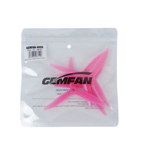 Gemfan 4.9x3.5x3 Sbang 4935 4.9 Inch 3-Blade Propeller Set (2x CW / 2x CCW)