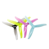 Gemfan 3x1.6x3 Hurricane 3016 3 Inch 3-Blade 2mm T-Mount Propeller Set (2x CW / 2x CCW)