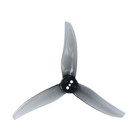 Gemfan 3.5x2.5x3 Hurricane 3525 3.5 Inch 3-Blade 1.5mm Shaft T-Mount Propeller Set (2x CW / 2x CCW)