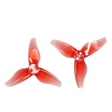 Gemfan 2.2x1.5x3 2215 2.2 Inch 3-Blade T-Mount Propeller Set (4x CW / 4x CCW)
