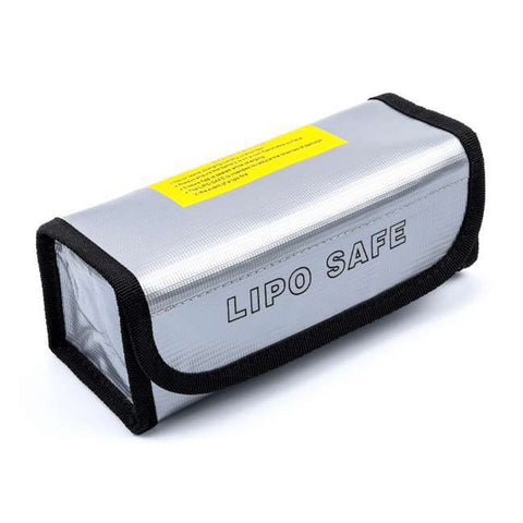 Small Portable Lipo Battery Safety Bag Guard Fireproof Fiberglass 75x75x195mm