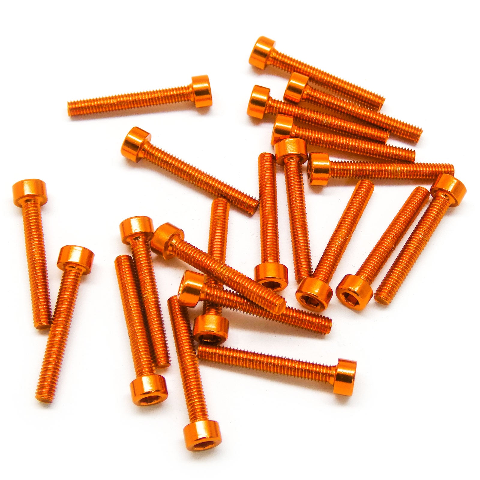 Viti A Testa Esagonale Prezzi Viti A Testa Di Bottone M3x6mm In Alluminio Anodizzato Rosso - 20 Pezzi, Presa Esagonale, Per Progetti Elettronici E - Foto 10