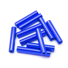 10pcs M3x30mm Aluminum Anodized Spacer Standoff (Blue)