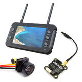 5.8GHz FPV Kit System Diversity Monitor 1000TVL Camera 600mW Video Transmitter