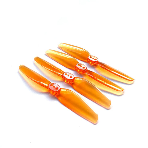 HQProp T3X2 3 Inch T-Mount Propeller Set (2x CW / 2x CCW) Poly Carbonate Color Options