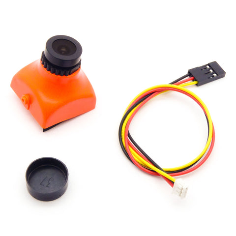 700TVL Mini FPV Camera 1/3 2.8mm CMOS w/ Swivel Mount (Orange)