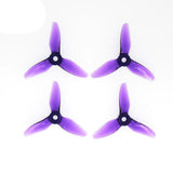 HQProp 3X4X3V1S 3040 3 Inch 3-Blade Propeller Set (2x CW / 2x CCW) Poly Carbonate Color Options