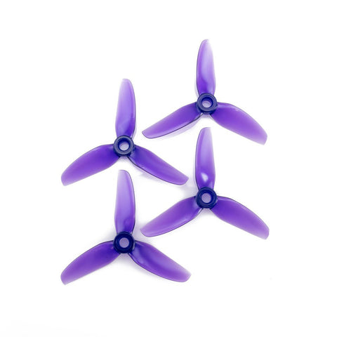 HQProp 3X4X3 3040 3" 3-Blade Propeller Set (2x CW / 2x CCW) Color Options