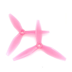 HQProp 5X4.5X3 V3 5045 3-Blade Propeller Set (2x CW / 2x CCW) Pink