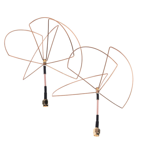 Matched 1.2GHz Antenna Set Circular Polarized Pair (LHCP or RHCP)