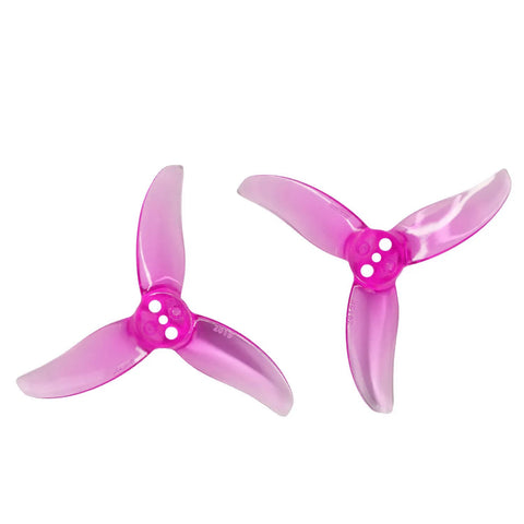 Gemfan 2x1.9x3 2019 2 Inch 3-Blade 1.5mm Shaft T-Mount Propeller Set (4x CW / 4x CCW)